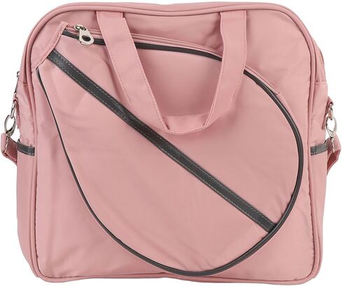 Large Capacity Badminton Shoulder Bag, Stylish Oxford Fabric Badminton Racket Bag with Wet Zone Pocket, Sport, for Sport in Kuwait