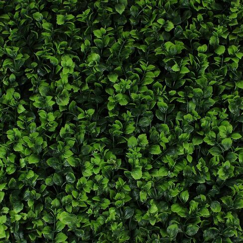 3rd Street Inn Greenery Panel - Artificial Hedge Wall - Fake Plant Wall Backdrop - Privacy Screen - Interlocking Panels - Indoor Outdoor Décor (4, Gardenia) in Kuwait