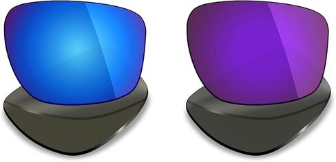 Mryok 2 Pair Polarized Replacement Lenses for Oakley Sliver F Sunglass - Options in Saudi Arabia