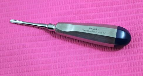 German 3 PC Straight Dental EXTRACTING LUXATING APICAL Root TIP Elevator NO 301 34 34S in Saudi Arabia