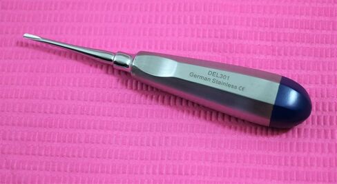 German 3 PC Straight Dental EXTRACTING LUXATING APICAL Root TIP Elevator NO 301 34 34S in Saudi Arabia