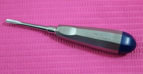 German 3 PC Straight Dental EXTRACTING LUXATING APICAL Root TIP Elevator NO 301 34 34S in Saudi Arabia