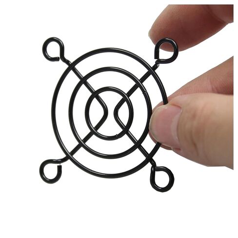 Cooling Fan Grill Metal Finger Guard 200 Pieces 40mm Fan Grills 4cm Metal Wire Finger Protector Guard PC DC Fan for 4007/4010/4020/4025 Cooling Fan in Saudi Arabia