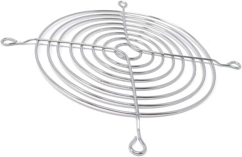 Cooling Fan Grill Metal Finger Guard 5 Pcs SilverCooling Fan Grill Metal Finger Guard Protector For 120mm 90mm 80mm Case Fans(90mm) in Saudi Arabia