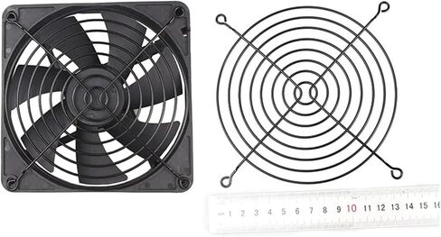 Cooling Fan Grill Metal Finger Guard 5PCS 140MM 140MMX140MM Fan Grills PC Computer Case Laptop Cooling Mesh Protector Guard in Saudi Arabia