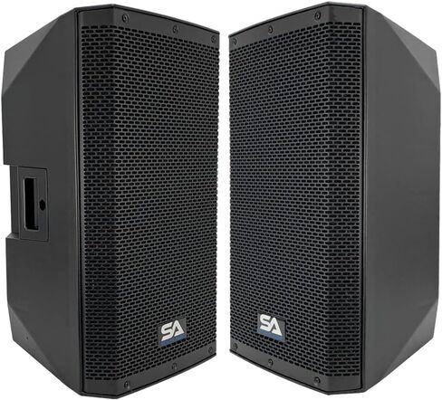 Seismic Audio - Riot-12P-Pair - Pair of 12 Inch Passive 2-Way 800 Watt PA/DJ Speaker Cabinets in Saudi Arabia