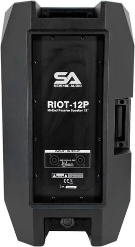 Seismic Audio - Riot-12P-Pair - Pair of 12 Inch Passive 2-Way 800 Watt PA/DJ Speaker Cabinets in Saudi Arabia