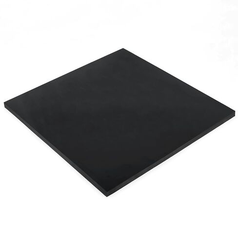 لوح مطاطي من النتريل WochiTV، بسمك 3/8 بوصة × 12 بوصة عرض × 12 بوصة طول، وسادة Buna-N Shore A65 صلابة NBR، مادة حشية مطاطية مقاومة لزيت الوقود، مثالية لمشاريع مصدات الأختام DIY in Kuwait