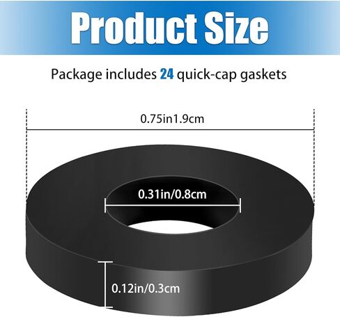 CP19438-EPR Quick Cap Seat Gasket for TeeJet Nebulizer Quick Cap - 24 pcs in Kuwait