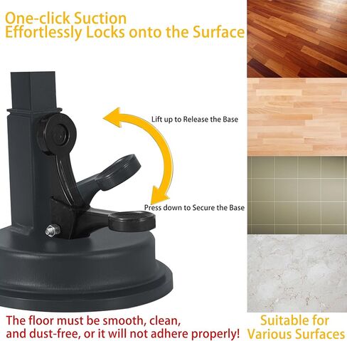 Double Adjustable Base Sit-up Bar Foot Holder Exercise Equipment for Home Workouts,Sit up Bar for Floor with Foot Holder in Kuwait