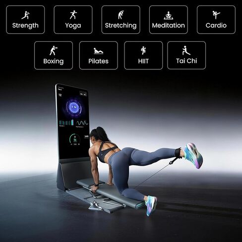 AEKE Smart Home Gym System- Fitness Mirror K1: AI-Powered All-in-One Fitness Machine for Full-Body Strength Training and Personalized Workouts in Saudi Arabia