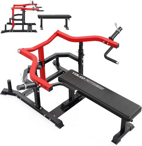 YOLEO Folding Gym Bench for Full Body Training, 300kg/660LB Abdominal Bench for Strength Training in Gym Home, with Quick Folding and Fast Adjustment in Kuwait