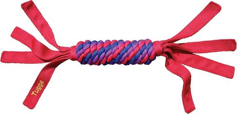 KONG - Wubbaª Tugga - Durable Cotton Rope Tug of War Dog Toy - For Large Dogs (Assorted Colors) in Saudi Arabia