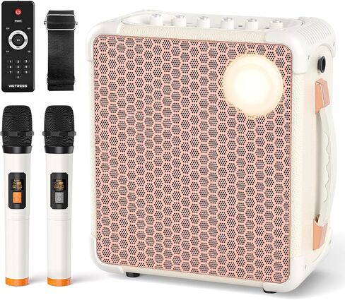 Portable Guitar Speaker,200W Loud Volume for 2000Square Feet,9000mAh Battery Powered Bluetooth Speaker with Guitar Amp Mode,RGB Lights, SOS Alarm,Perfect for Street Performers,Camping,Outdoor Party-W in Kuwait