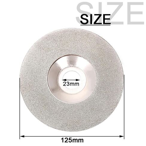 125mm Electroplated Diamond Cutting Disc Grinding Wheel Bowl Shape Discs for Grinders Grinding Cutter for Glass Ceramic Jade in Saudi Arabia