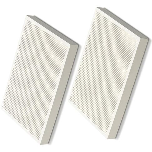 ألواح لحام سيراميك على شكل قرص العسل، قطعتان من كتلة لحام سيراميك على شكل قرص العسل لصنع المجوهرات، 13.7 × 9. 1.3 سم، مقاومة لدرجات الحرارة العالية in Kuwait