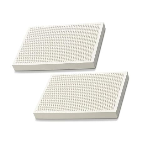 ألواح لحام سيراميك على شكل قرص العسل، قطعتان من ألواح لحام سيراميك مربعة - لوحة على شكل قرص العسل مقاومة لدرجات الحرارة العالية لأدوات اللحام in Kuwait