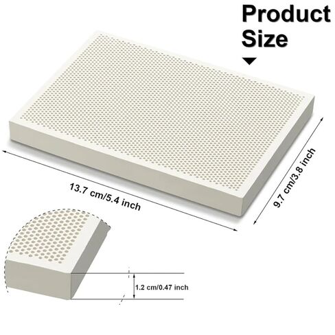 Honeycomb Ceramic Soldering Boards,2Pcs Lightweight Honeycomb Ceramic Soldering Blocks - 13.7 x 9. 1.3cm for Jewelry Making in Kuwait