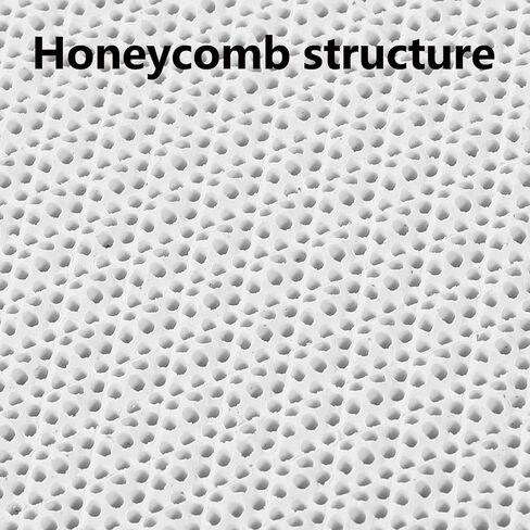 ألواح لحام سيراميك على شكل قرص العسل، لوحة لحام على شكل قرص العسل بدرجة حرارة عالية - لوح سيراميك 5.31x3.73x0.55 بوصة للاستخدام الصناعي والمنزلي in Kuwait