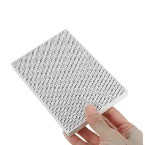 ألواح لحام سيراميك على شكل قرص العسل، لوحة لحام على شكل قرص العسل بدرجة حرارة عالية - لوح سيراميك 5.31x3.73x0.55 بوصة للاستخدام الصناعي والمنزلي in Kuwait