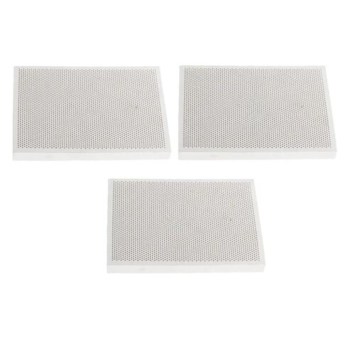 ألواح لحام سيراميك على شكل قرص العسل، 3 قطع من ألواح لحام سيراميك على شكل قرص العسل - 5.35 × 3.81 0.47 بوصة لوحة متينة لورشة العمل in Kuwait