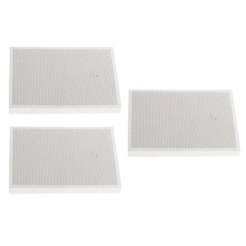 ألواح لحام سيراميك على شكل قرص العسل، 3 قطع من ألواح لحام سيراميك على شكل قرص العسل - 5.35 × 3.81 0.47 بوصة لوحة متينة لورشة العمل in Kuwait