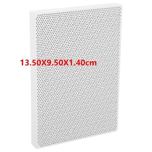 ألواح لحام سيراميك على شكل قرص العسل، لوحة لحام على شكل قرص العسل قابلة لإعادة الاستخدام - كتلة سيراميك لذوبان المجوهرات، 13.5 × 9.5 × 1.4 سم in Kuwait