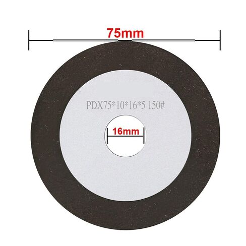 75mm 3inch 150 Grit Diamond Grinding Disc Sharpening Diamond Wheel for Tungsten Steel Milling Tool Carbide Metal 1Pc in Saudi Arabia