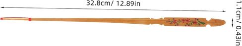 2pcs Yangqin Bamboo Hammers for Dulcimer Wooden Practice Sticks Musical Instrument Accessories for Musicians for Performance and Practice in Saudi Arabia