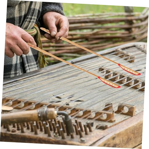 2pcs Yangqin Bamboo Hammers for Dulcimer Wooden Practice Sticks Musical Instrument Accessories for Musicians for Performance and Practice in Saudi Arabia