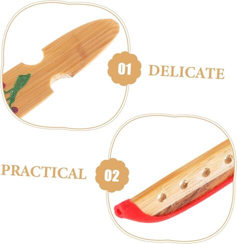2pcs Yangqin Bamboo Hammers for Dulcimer Wooden Practice Sticks Musical Instrument Accessories for Musicians for Performance and Practice in Saudi Arabia