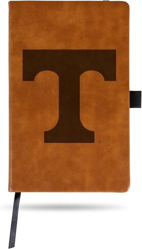 Rico Industries NCAA Tennessee Volunteers Brown Laser Engraved Small Notepad Journal/Notepad 8.25" x 5.25"- Office Accessory in Saudi Arabia