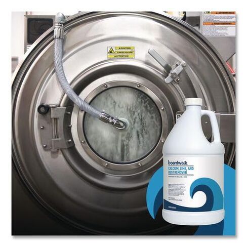 Boardwalk Liquid Fragrance-Free, Dye-Free Laundry Detergent, 4-pack (1) Gallon Bottles, Unscented, No Pphosphorous, APE, NPE or EDTA, Low Environmental Impact, Made in the USA in Saudi Arabia
