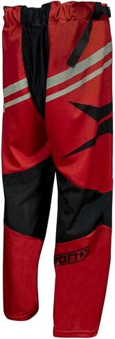 TronX Venom Inline Hockey Pants (Red/Silver - JR L/XL) in Saudi Arabia