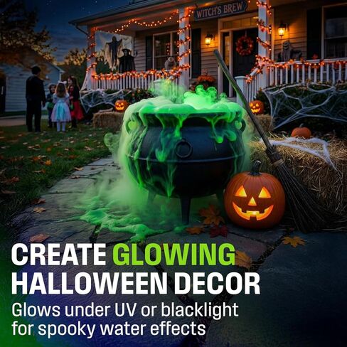 Concentrated Green Water Tracing Dye for Leak Detection – Treats 6,000+ Gallons – Non-Staining UV Dye for Toilets, Pools, Plumbing, Septic, Storm Drains – 68 oz in Kuwait