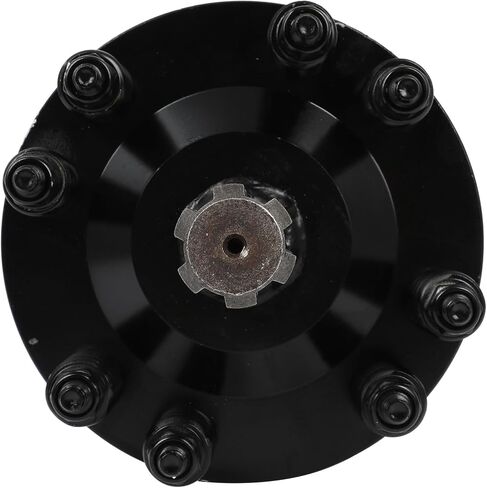 Black PTO Slip Clutch, ACZCR 1-3/8" 6 Splines Both Ends Slip Clutch, Adjustable Rotary Cutter Brush Hog Slip Friction Clutch for PTO Shaft Replacement Maximum Torque 900Nm in Saudi Arabia