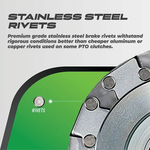 Xtreme Outdoor Power Equipment X0628 PTO Clutch Compatible with/Replacement for Grizzly 50, Grizzly 52, Grizzly 60, Kodiak 50, Kodiak Diesel 52, Silver Tip 60, Silver Tip 72, Ram 44 2006 462228 in Kuwait