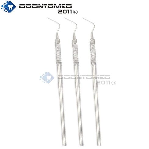 OdontoMed2011 Dental Spreader 2S PLUGGERS ENDODONTIC Stainless Steel 3 Pieces Instruments ODM in Saudi Arabia