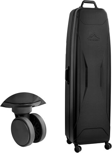 حقيبة سفر صلبة للجولف مع عجلات - تصميم قشرة صلبة من البولي كربونات مقاوم للماء ومتين وسعة كبيرة - حقيبة سفر للجولف لنوادي الجولف حماية قصوى in Kuwait