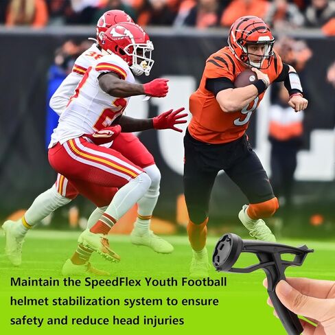 أداة التحرير والسرد لخوذة كرة القدم سريعة الإصدار متوافقة مع Riddell SpeedFlex وSpeed ​​Icon، صيانة وإصلاح أجزاء خوذة كرة القدم للشباب SpeedFlex in Kuwait