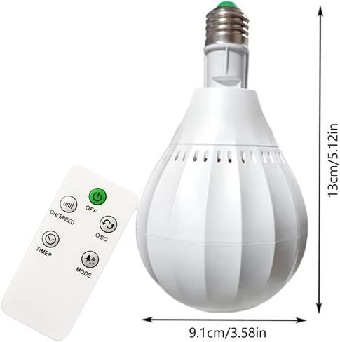 LED Bulb with Remote Control, E27 Lamp Head, 180 Degree Rotation, DJ Disco Light Projector for Home, Party, Bedroom, Club, Christmas and Halloween in Saudi Arabia