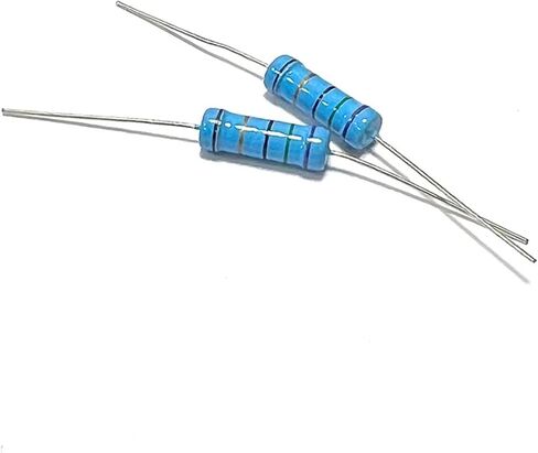 3 واط 7.5R 75R 750R 7.5K 75K 750K 7R5 75 750 أوم R K دقة 1% مقاومة 0.1R-910K مقاوم غشاء معدني (MF 3W 680K 10 قطعة) in Kuwait