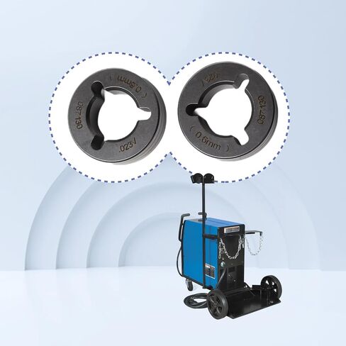 طقم بكرة المحرك 0.6 مم 0.023 فولت أخدود متوافق مع Millermatic 200 210 212 250 251 252، استبدل 87131 087131 in Kuwait