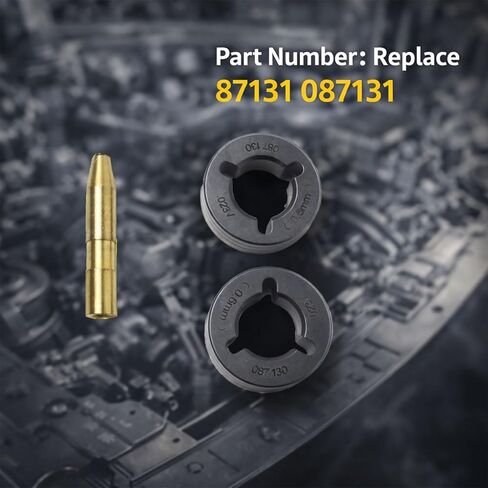 طقم بكرة المحرك 0.6 مم 0.023 فولت أخدود متوافق مع Millermatic 200 210 212 250 251 252، استبدل 87131 087131 in Kuwait