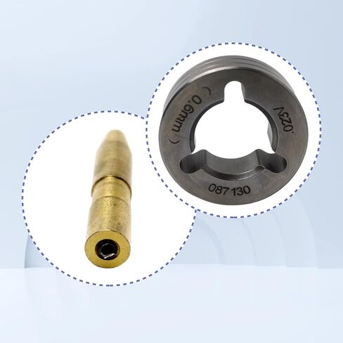 طقم بكرة المحرك 0.6 مم 0.023 فولت أخدود متوافق مع Millermatic 200 210 212 250 251 252، استبدل 87131 087131 in Kuwait