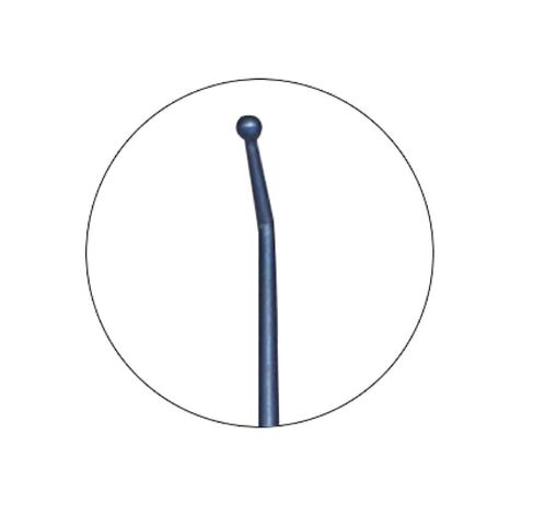Rhoton Ball Dissector 40 Degree Angled 8mm 7 1/2" Titanium in Saudi Arabia