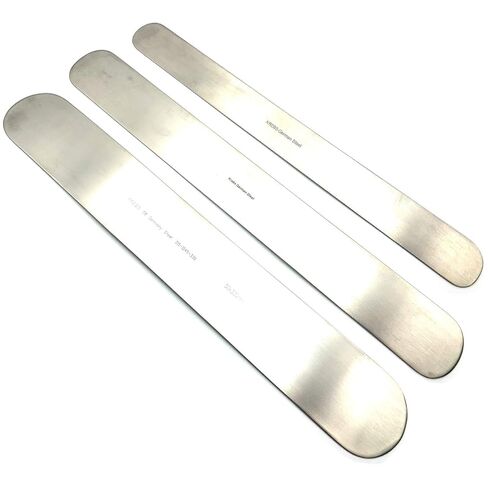 3 Pcs Abdominal Malleable Spatulas 30 mm, 40 mm, 50 mm Surgical Instruments in Saudi Arabia