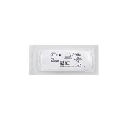 Look X818B PTFE Undyed Sutures 3-0 18'' C22 3/8 Circle Reverse Cutting 16mm 12/Pk in Saudi Arabia