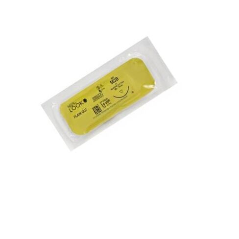 Look X553B Plain Gut Absorbable Sutures 3-0 27 C7 3/8 Circle Reverse Cutting 24mm 12/Pk in Saudi Arabia