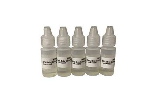 28% Brix Calibration Solution | 4 mL Each Bottle | 5 Bottles per Pack in Saudi Arabia